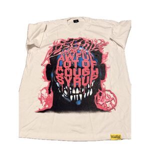 ALOCS x Lost Hills T-Shirt White L Desto Dubb Graphic Streetwear Collab